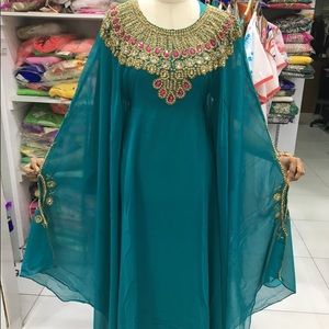 Beautiful Crystal Beaded Farasha